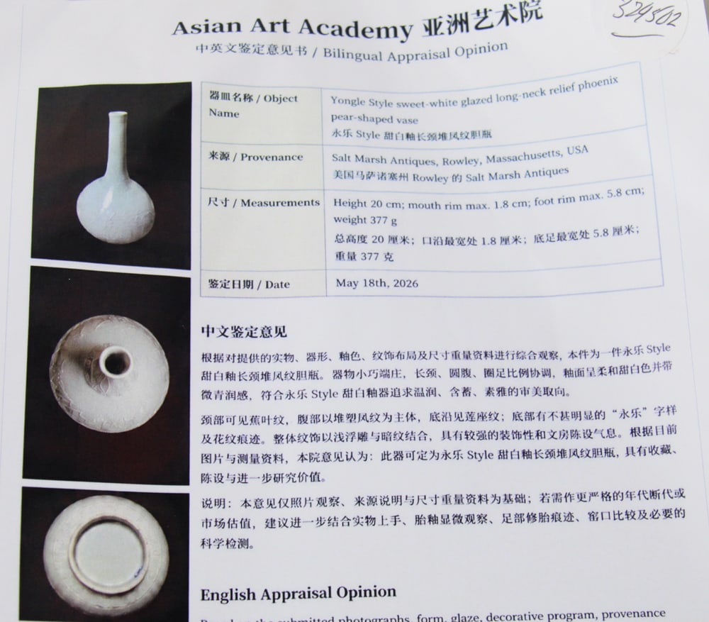 Chinese Ming Dynasty Vase - 4