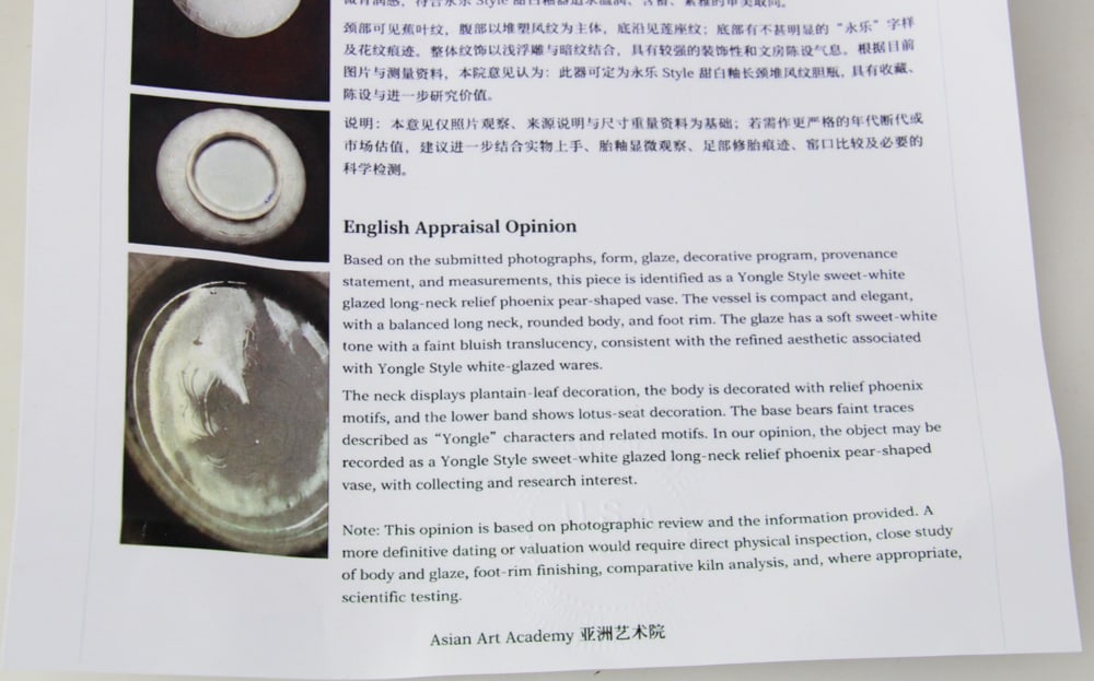 Chinese Ming Dynasty Vase - 5