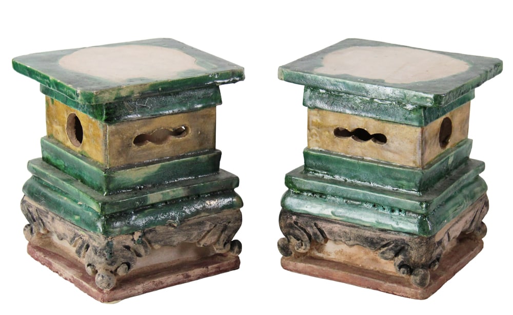 Pair of Chinese Ming Dynasty Stands (1 of 7)
