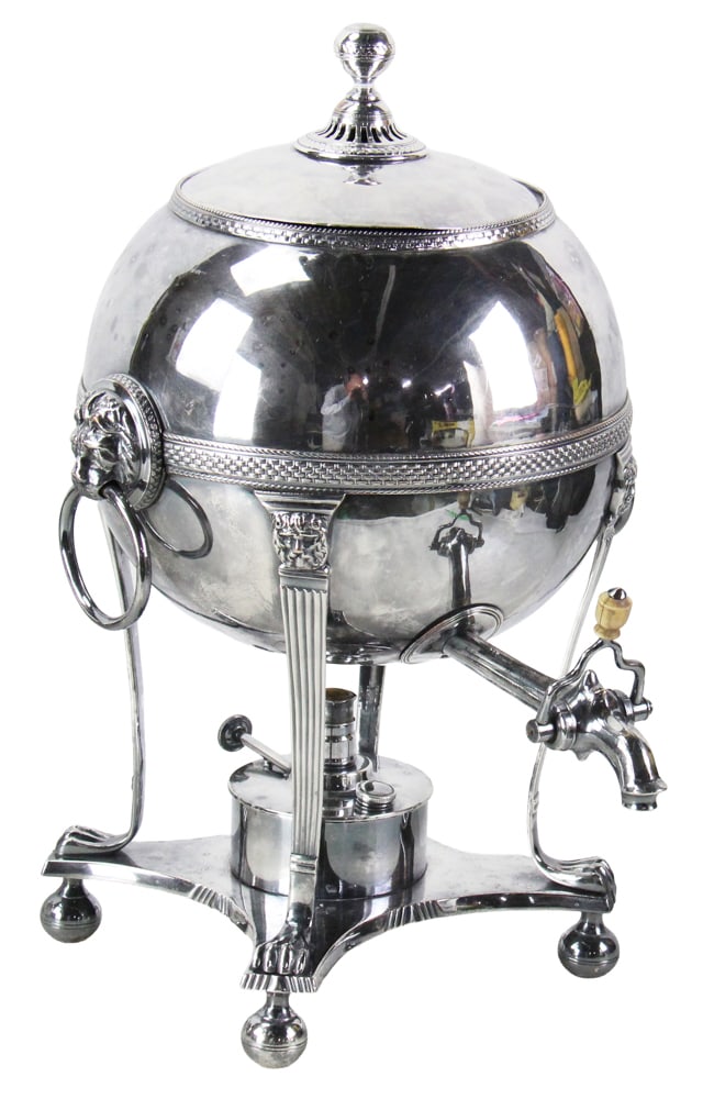 Early 20thC Gorham Figural Silverplate Samovar (1 of 15)