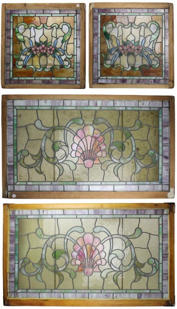 Group of (4) Stained Glass Windows (1 of 16)