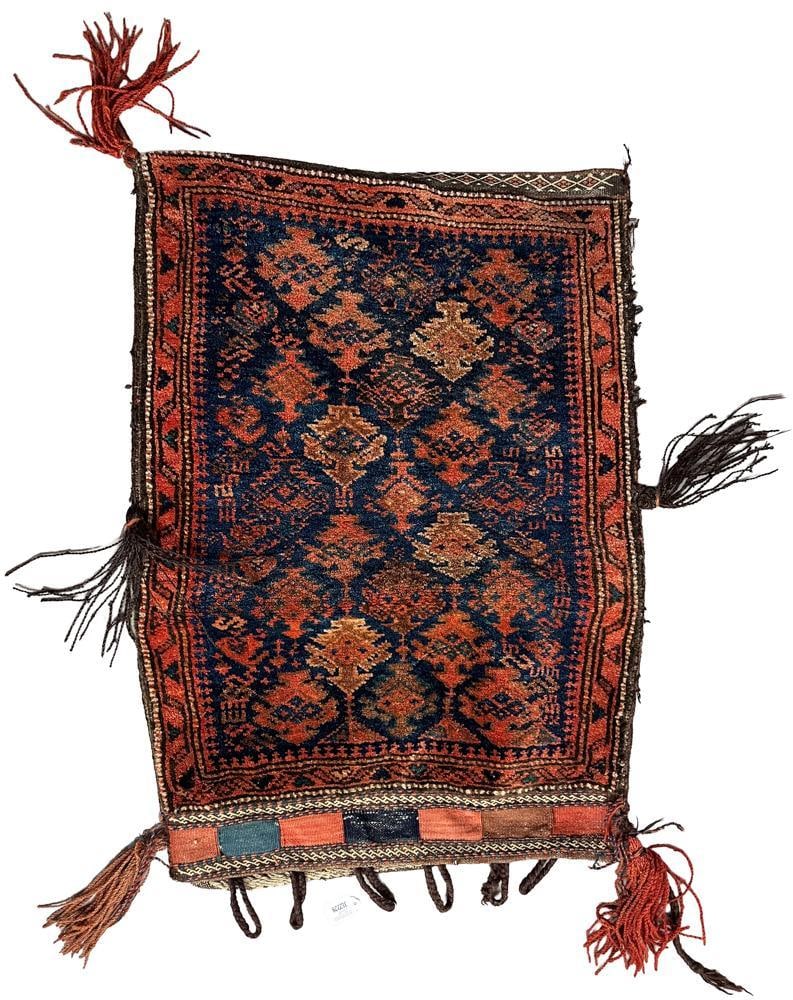 19th/20thC Afghan Baluch Saddlebag (1 of 9)