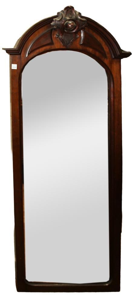 Eastlake Walnut Wall Mirror (1 of 5)