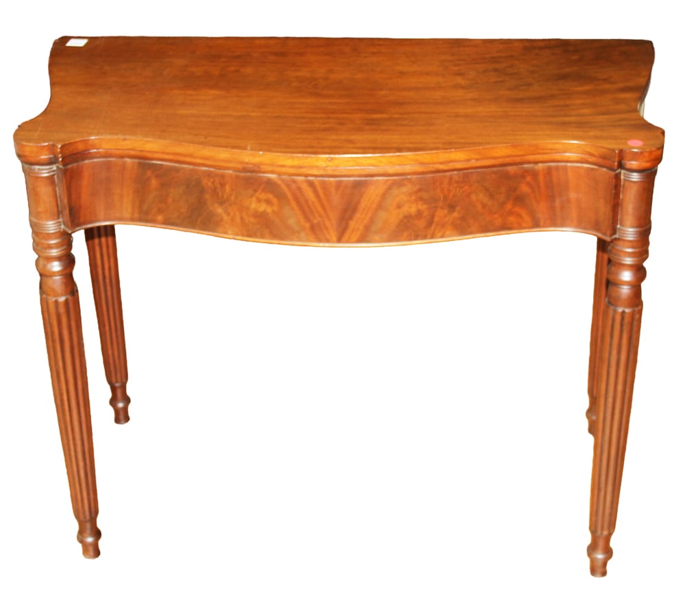 19thC Federal-style Game Table with Cookie Corners (1 of 9)