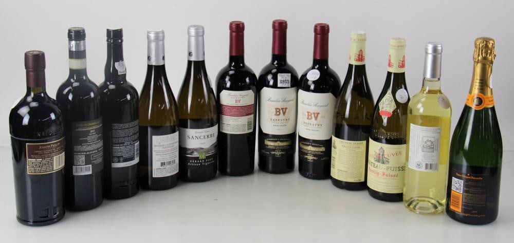 Assorted Wines, (12) Bottles - 10