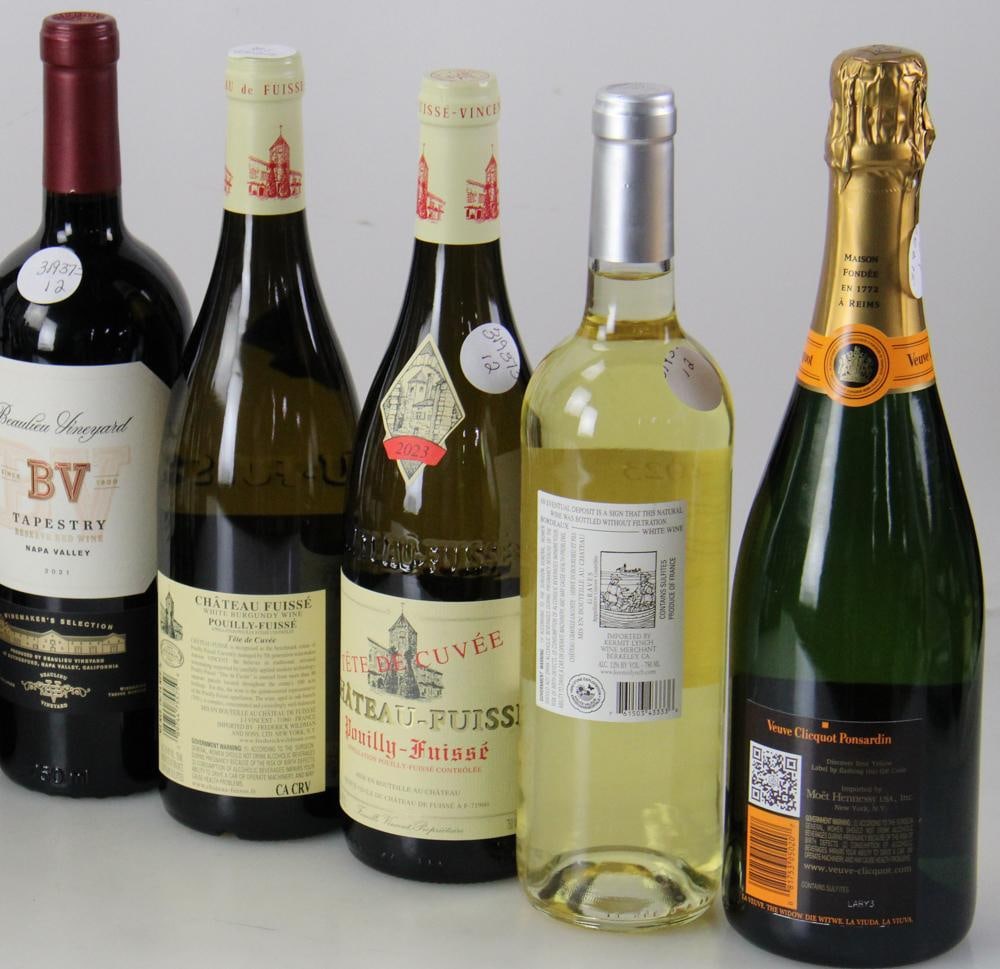 Assorted Wines, (12) Bottles - 13