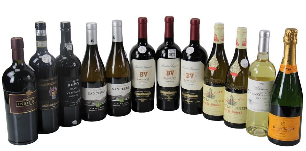 Assorted Wines, (12) Bottles (1 of 13)