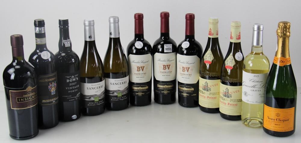 Assorted Wines, (12) Bottles - 2