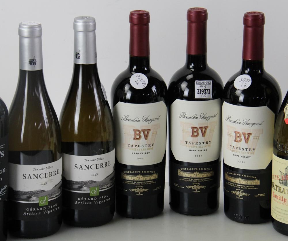 Assorted Wines, (12) Bottles - 5