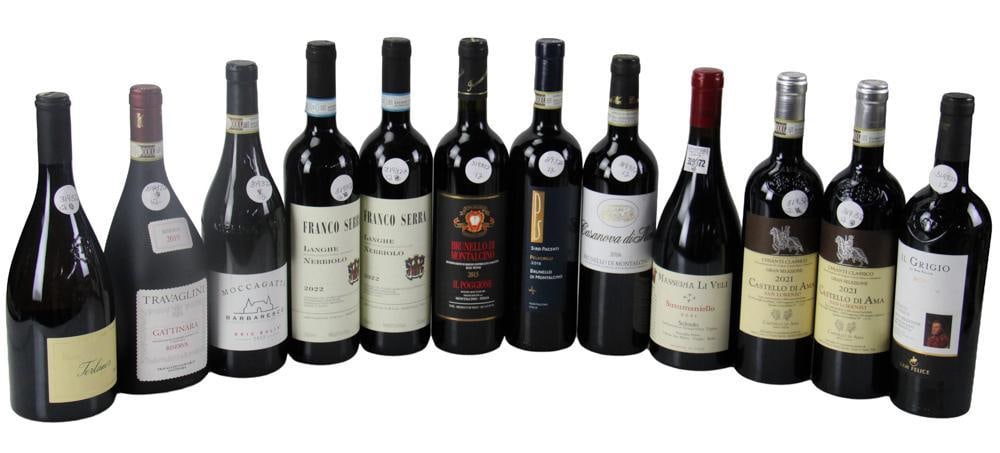 Assorted Wines, (12) Bottles (1 of 13)