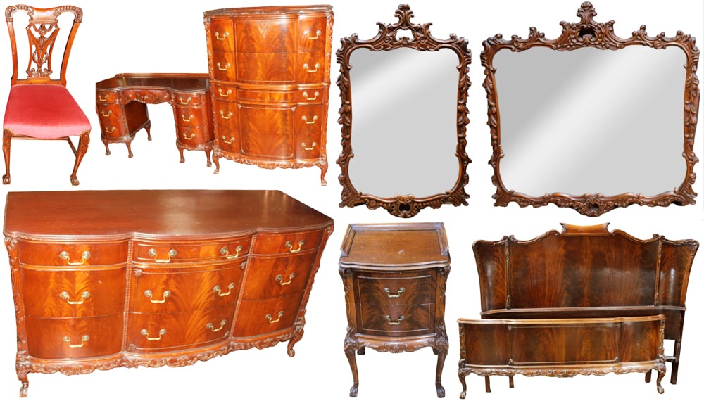 Mahogany 8-Piece Bedroom Suite (1 of 20)