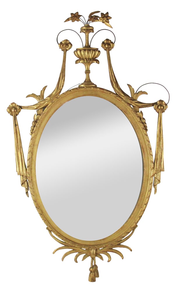 French-style Gold Mirror (1 of 7)