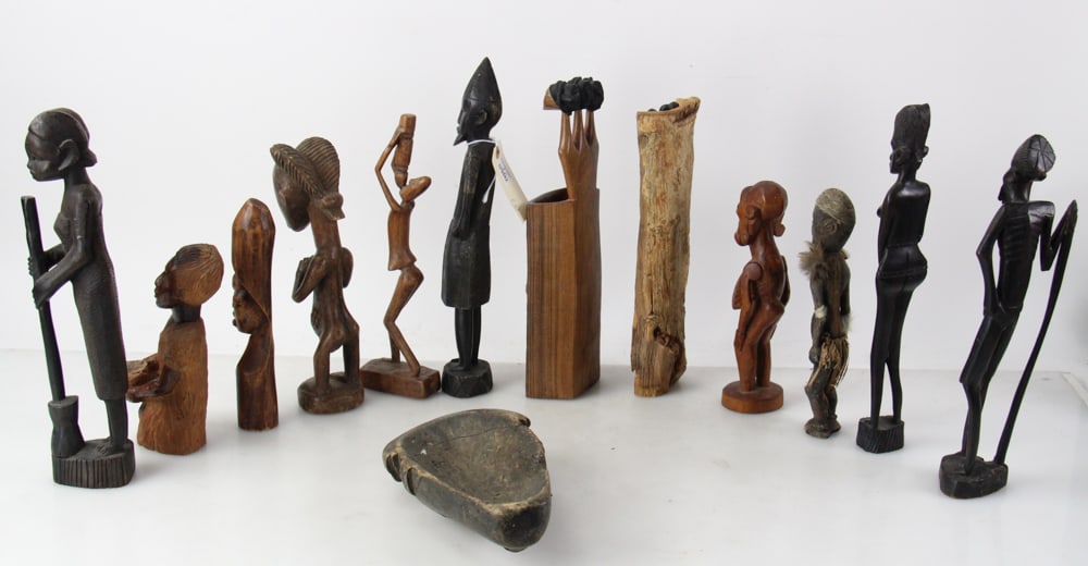 African Carved Figures - 11