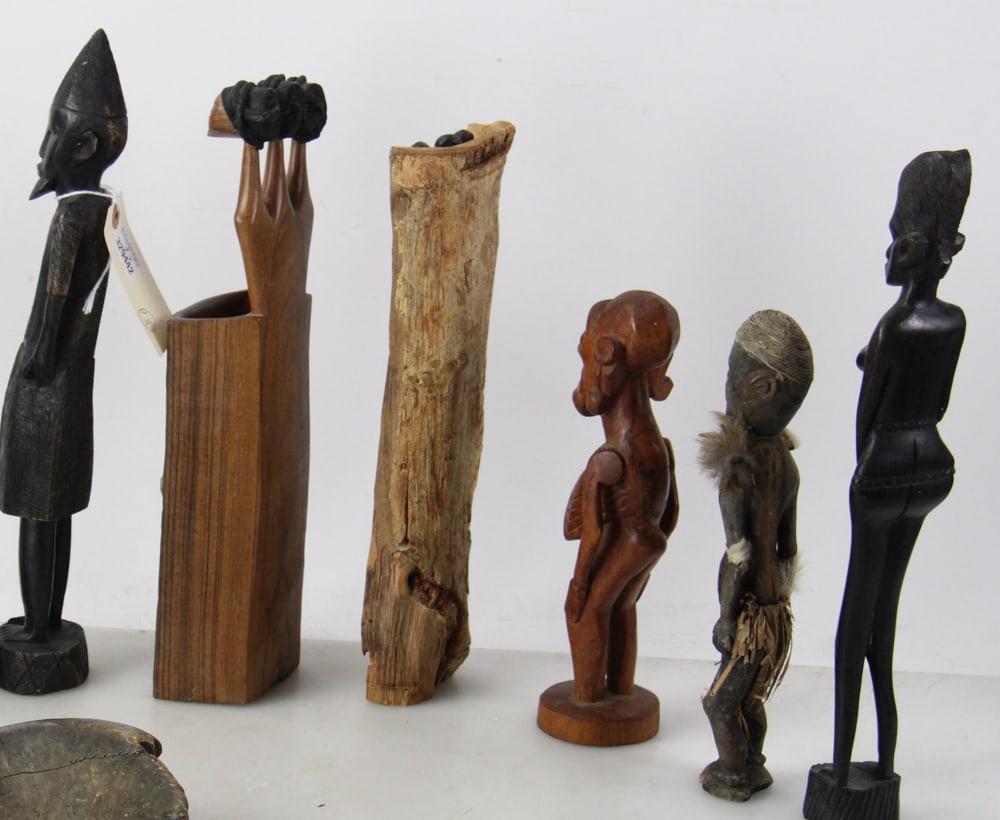 African Carved Figures - 13
