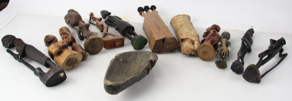 African Carved Figures - 15
