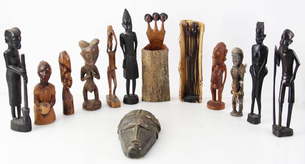African Carved Figures (1 of 18)