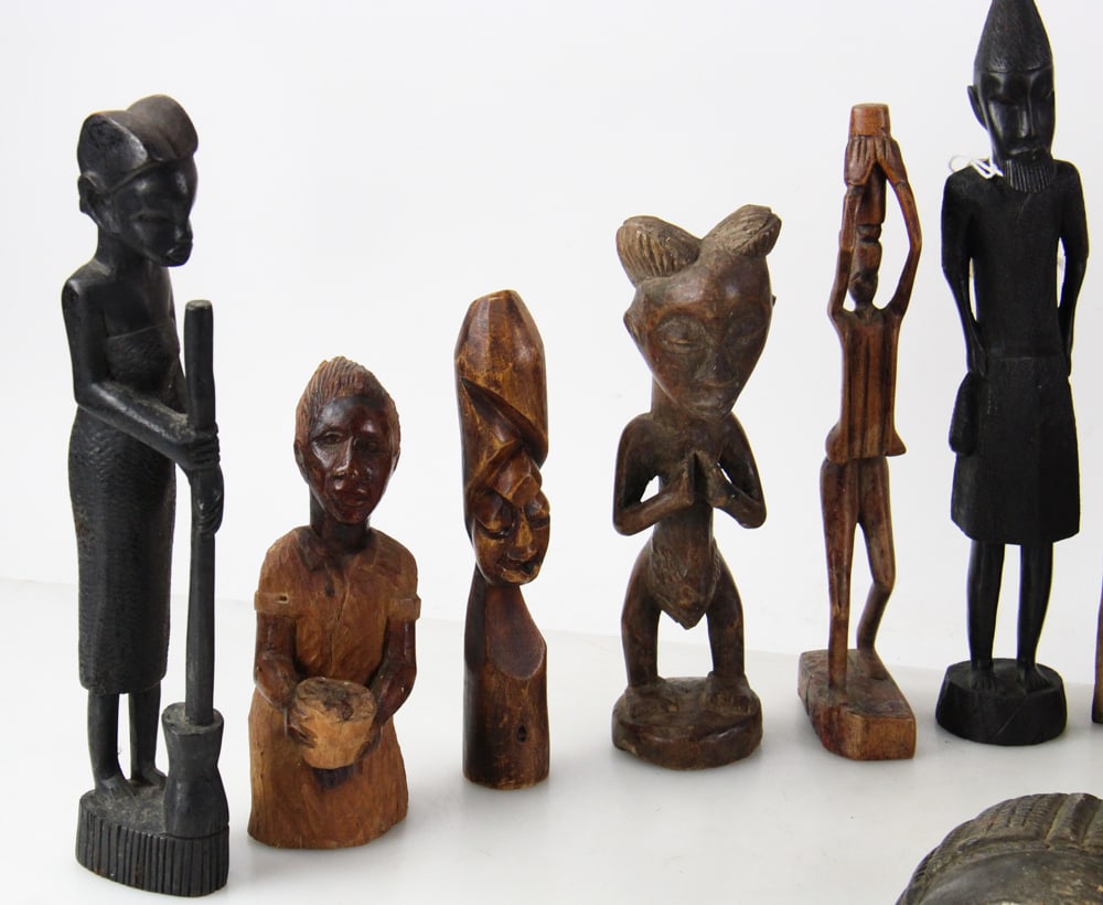 African Carved Figures - 2