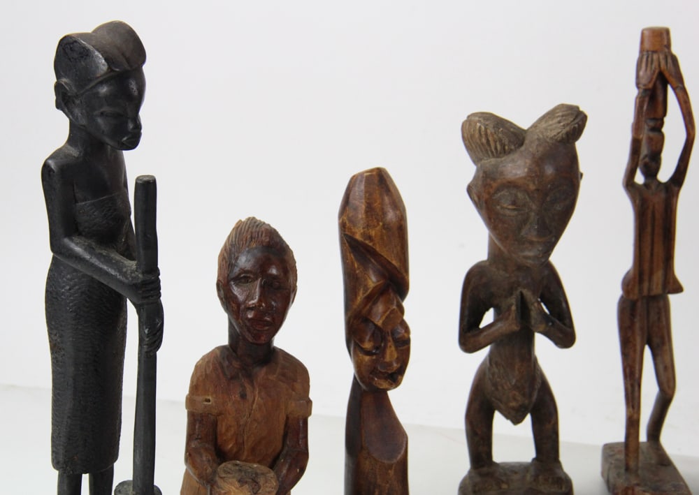 African Carved Figures - 3