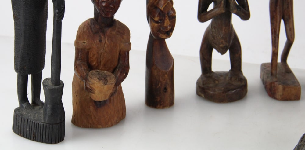 African Carved Figures - 4