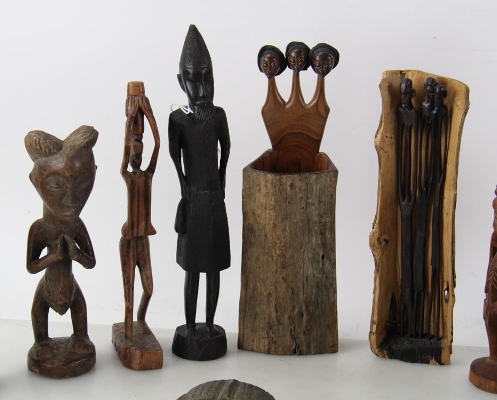 African Carved Figures - 5