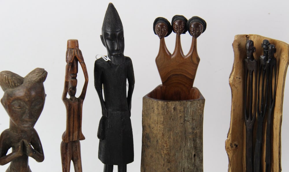African Carved Figures - 6