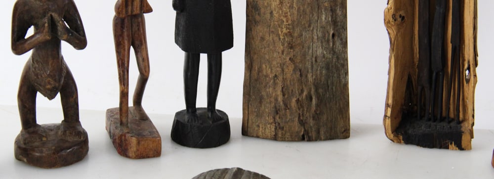 African Carved Figures - 7