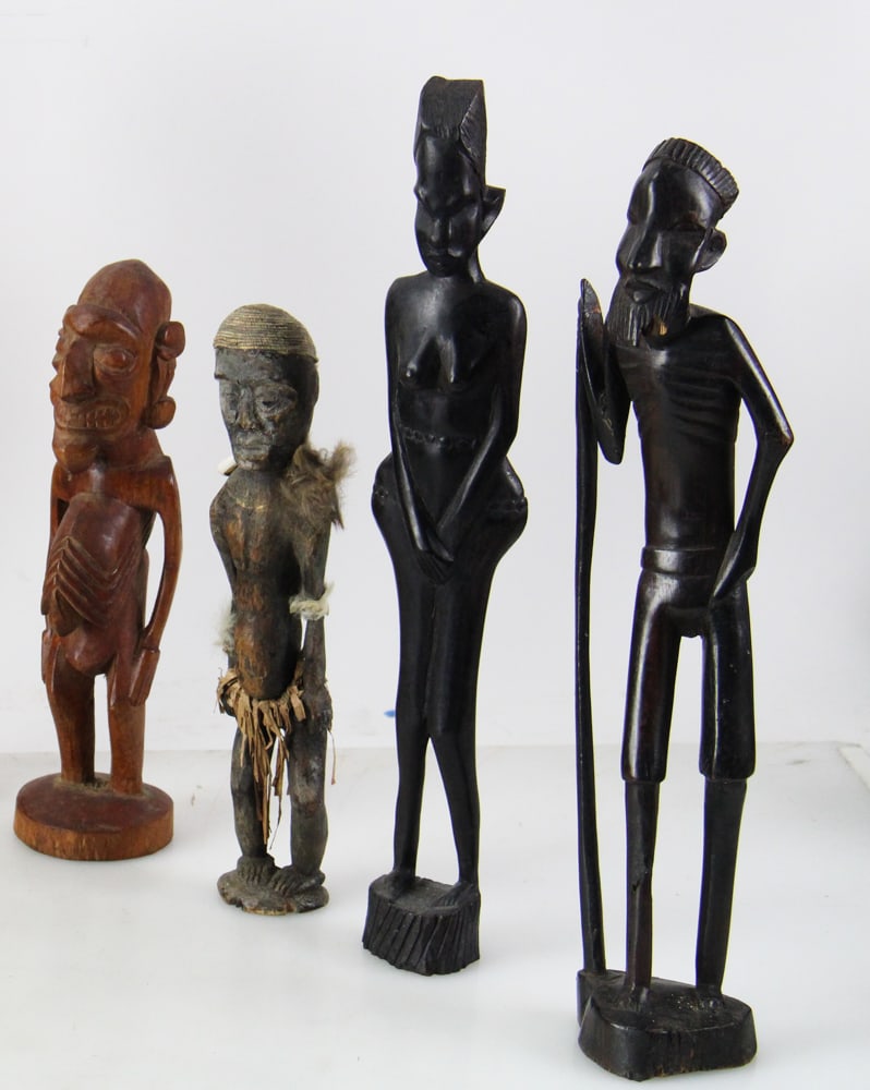 African Carved Figures - 8