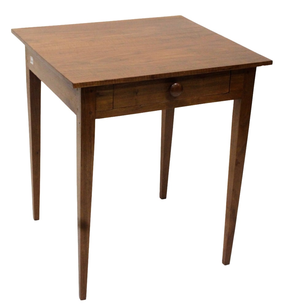 Mahogany Single-Drawer Work Table (1 of 5)