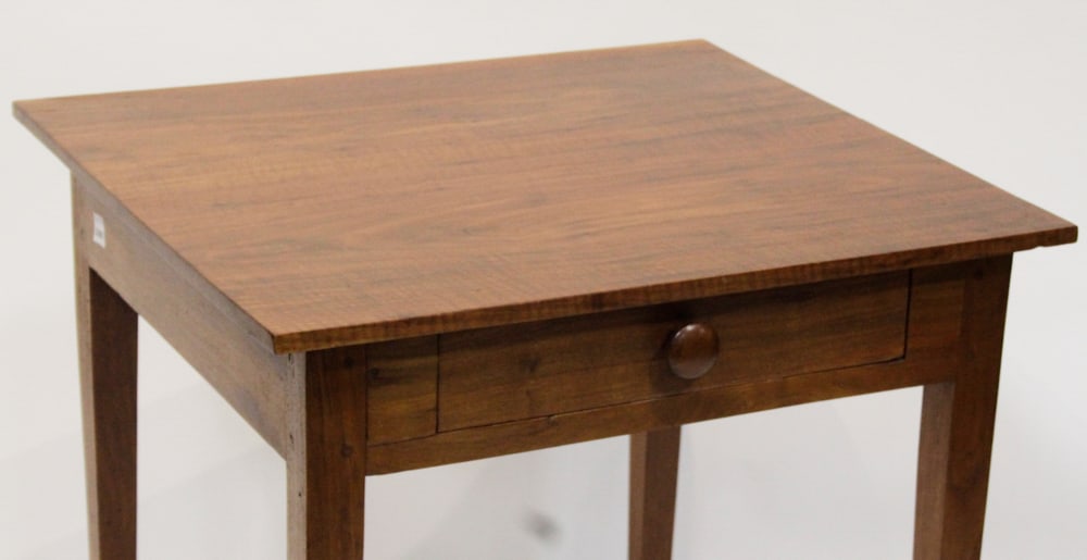 Mahogany Single-Drawer Work Table - 2