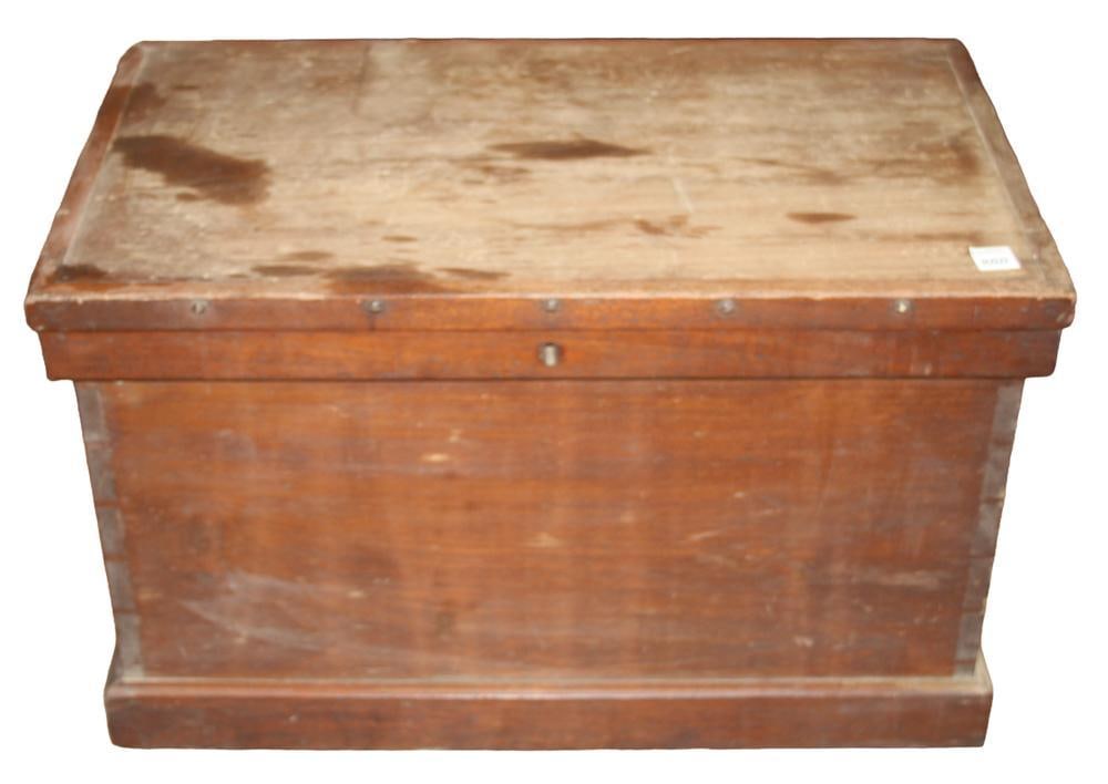 Early Machinist's Wood Tool Box (1 of 7)
