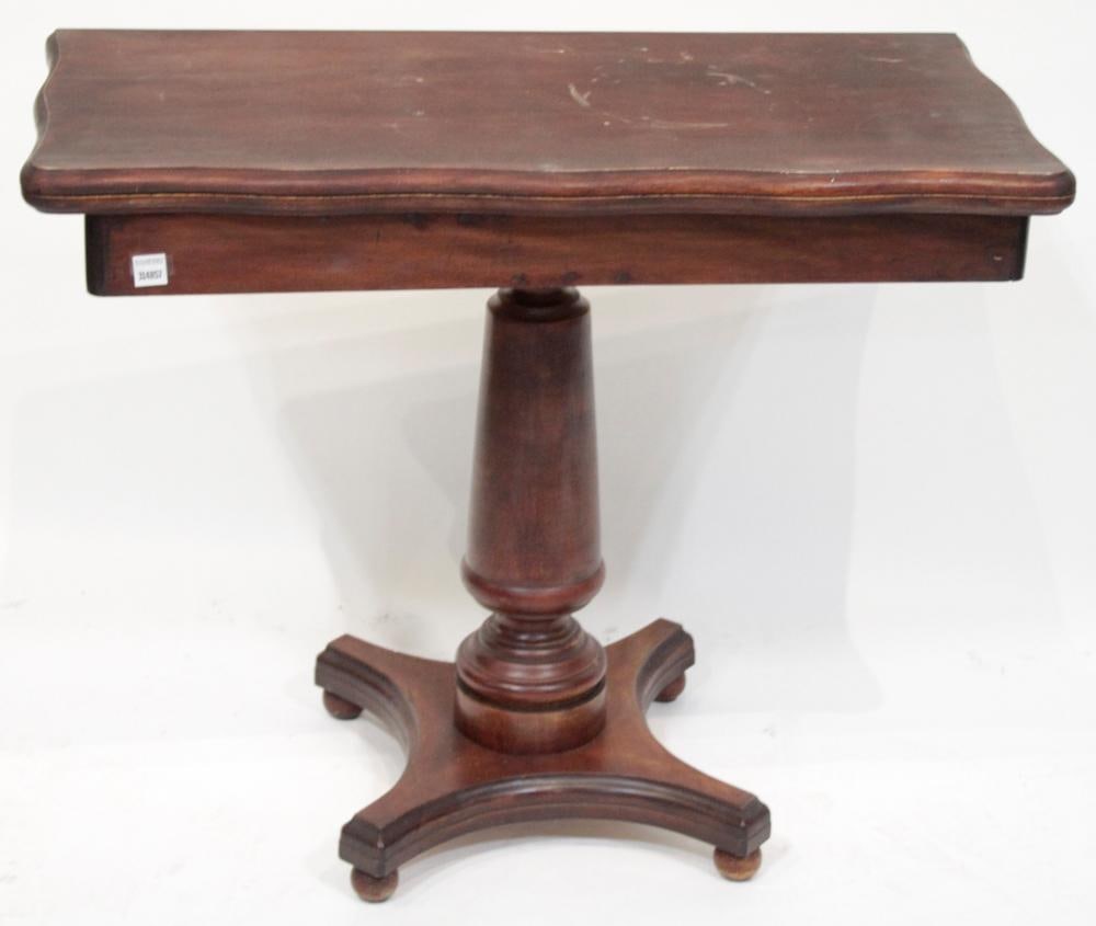 Mahogany Card Table (1 of 10)