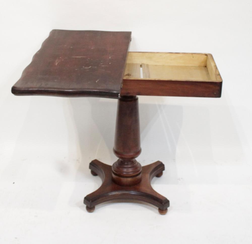 Mahogany Card Table - 6
