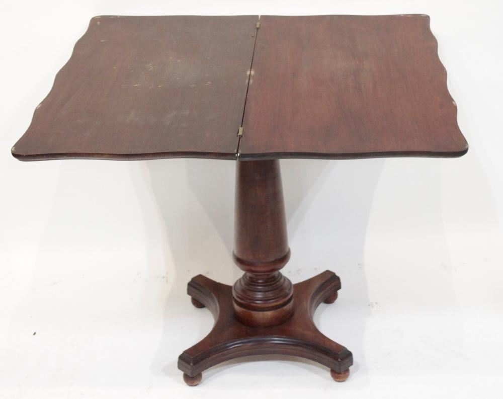 Mahogany Card Table - 8