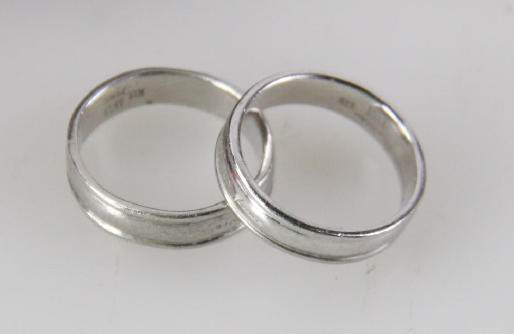 Platinum Wedding Bands - 5