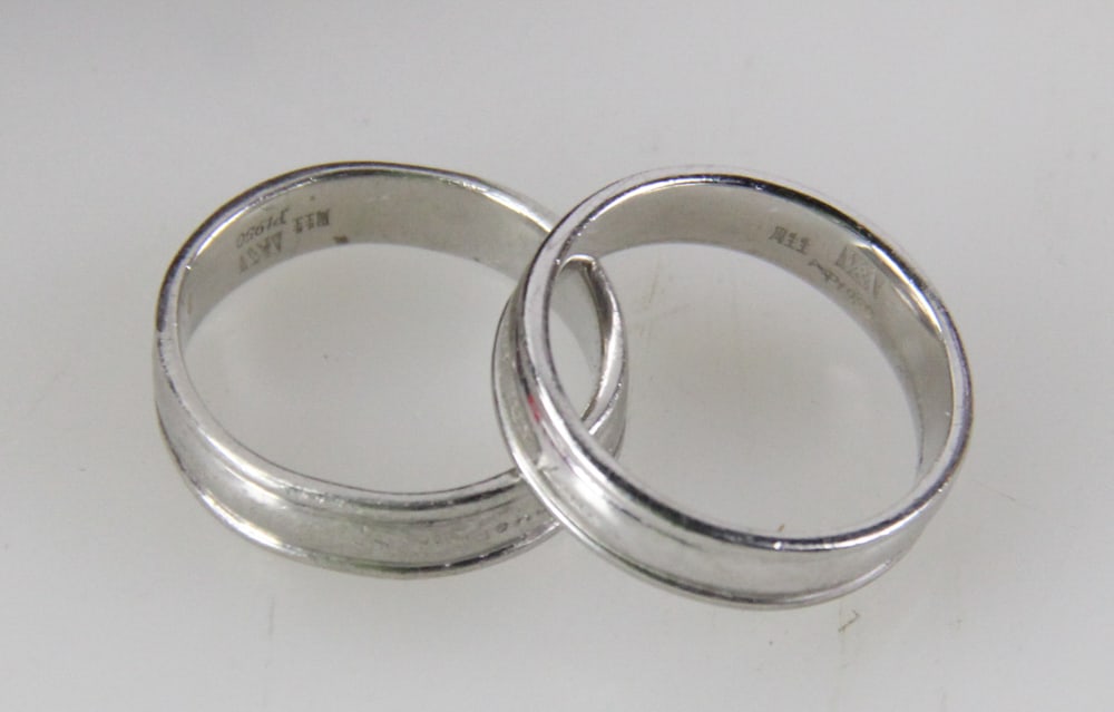 Platinum Wedding Bands - 6