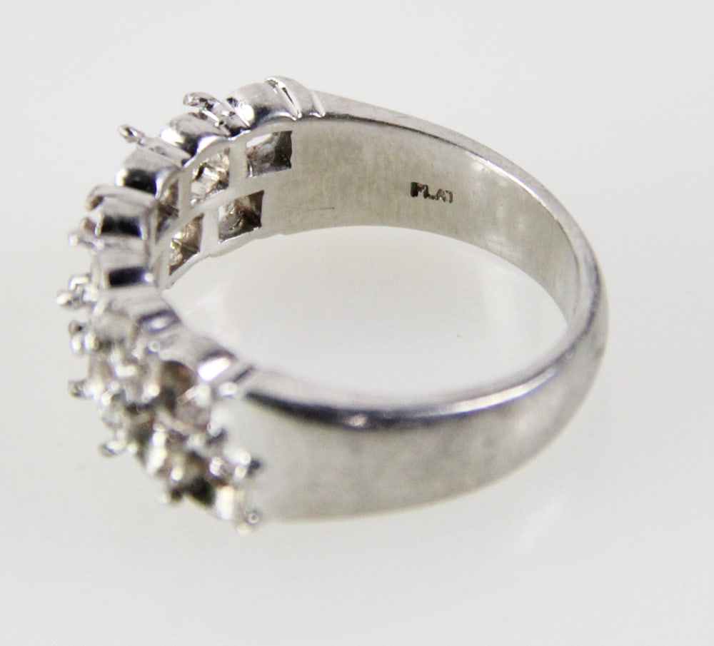 Ladies' Platinum Ring Setting - 11