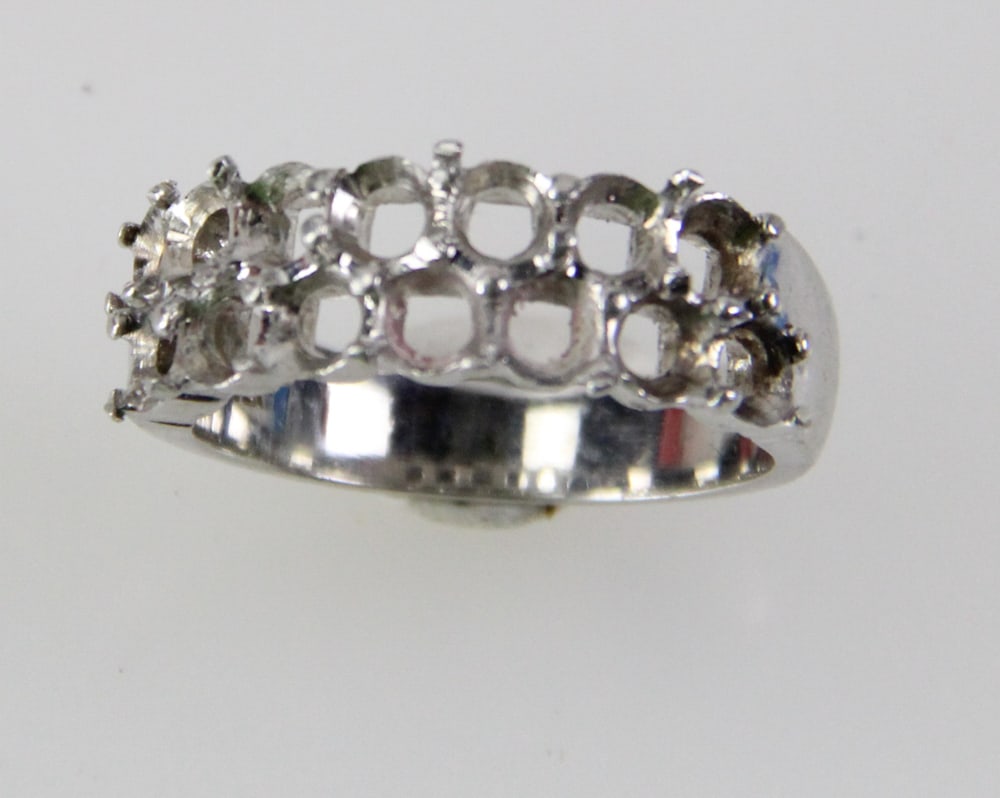 Ladies' Platinum Ring Setting - 5