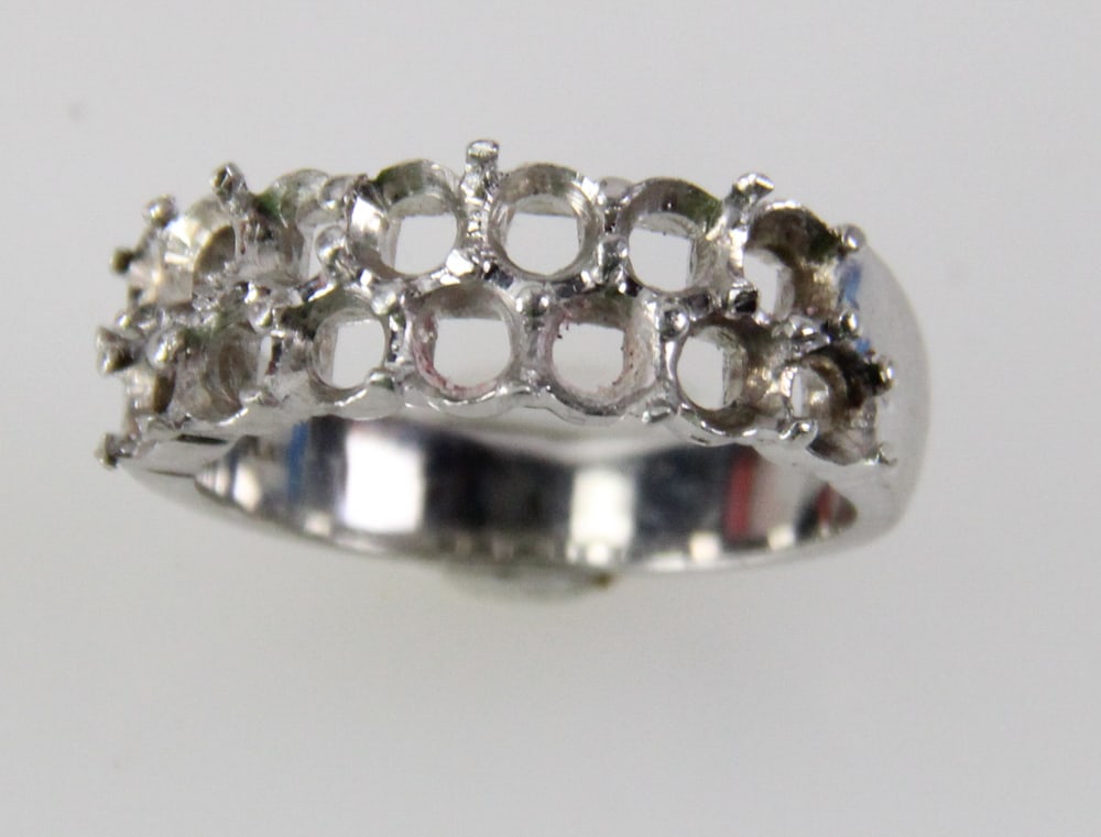 Ladies' Platinum Ring Setting - 6