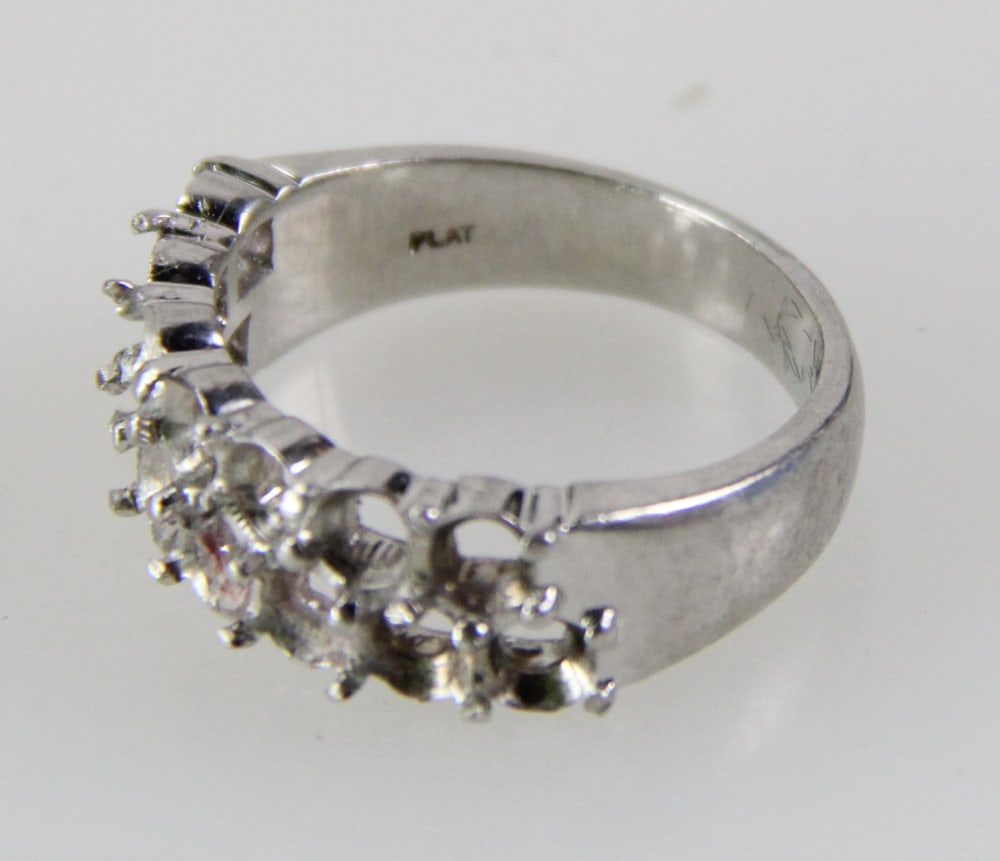Ladies' Platinum Ring Setting - 7