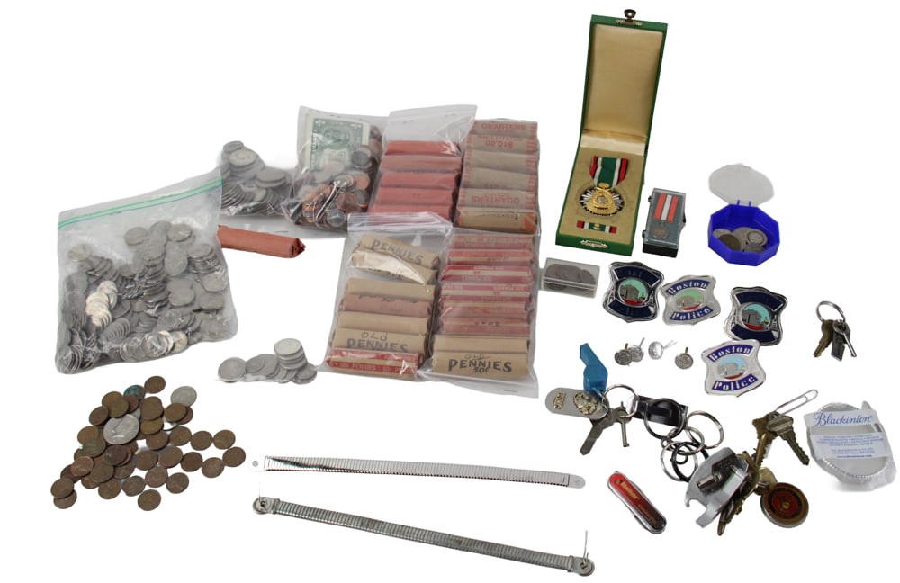 Collection of Assorted Coins, Medals, Badges, etc. (1 of 11)