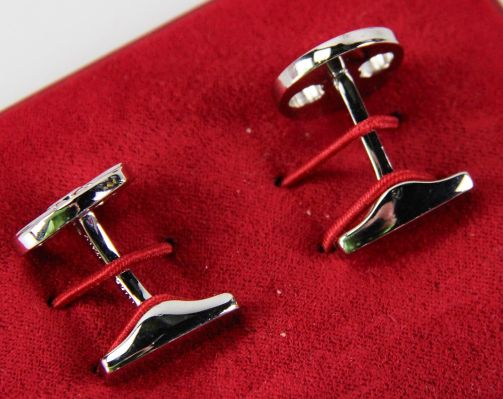 Ferragamo Sterling Silver Cufflinks - 6