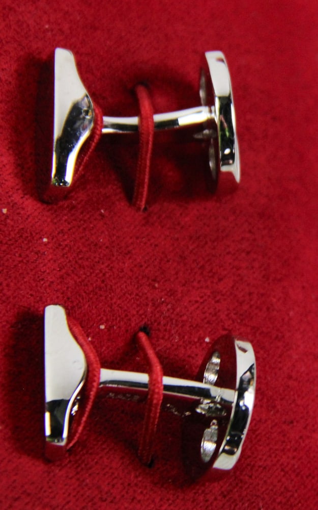 Ferragamo Sterling Silver Cufflinks - 8