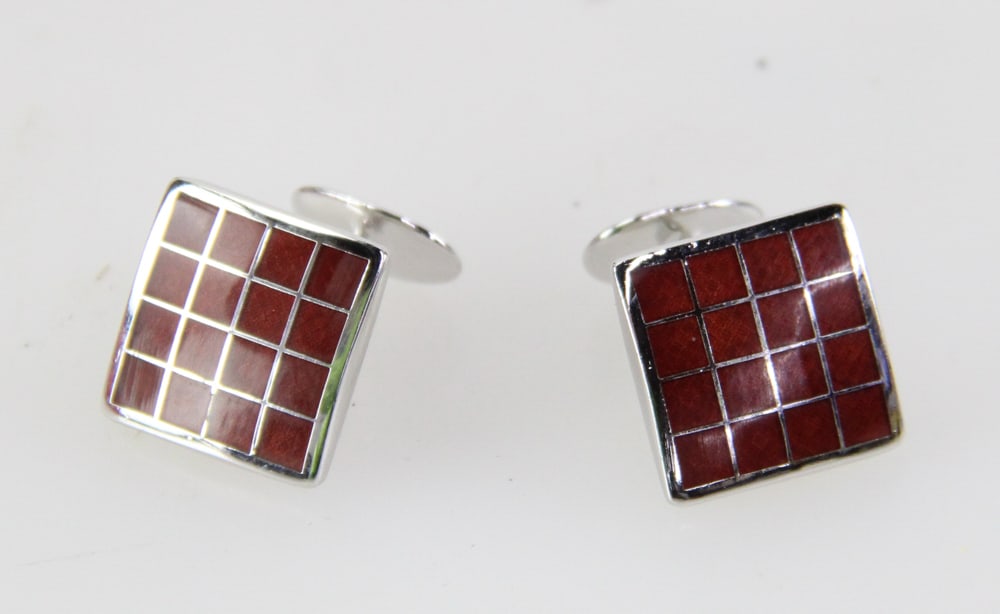 Lanvin Paris Sterling Cufflinks - 4