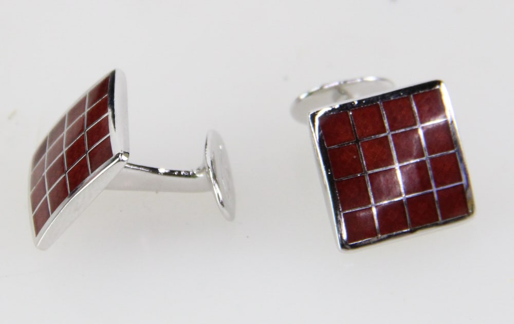 Lanvin Paris Sterling Cufflinks - 5