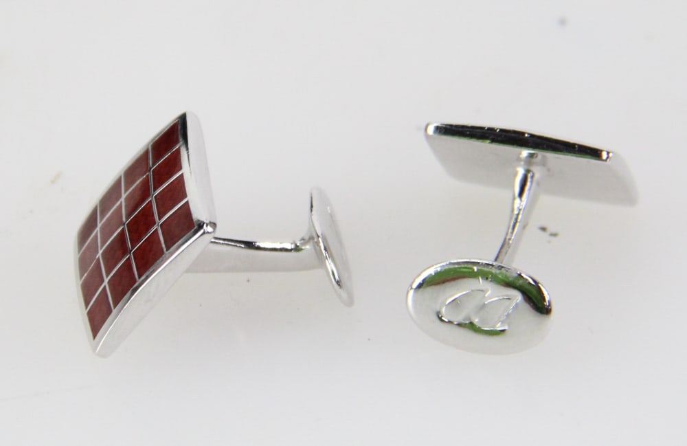 Lanvin Paris Sterling Cufflinks - 6