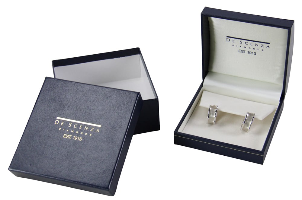 Sterling Earrings: Sterling earrings. Provenance: Mashpee, Massachusetts collection.