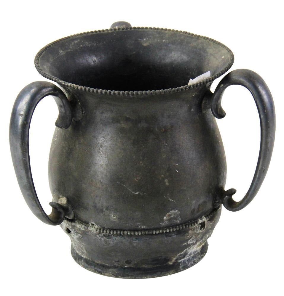 Silverplate Tug-O-War Trophy, 1901, Brookline (1 of 9)