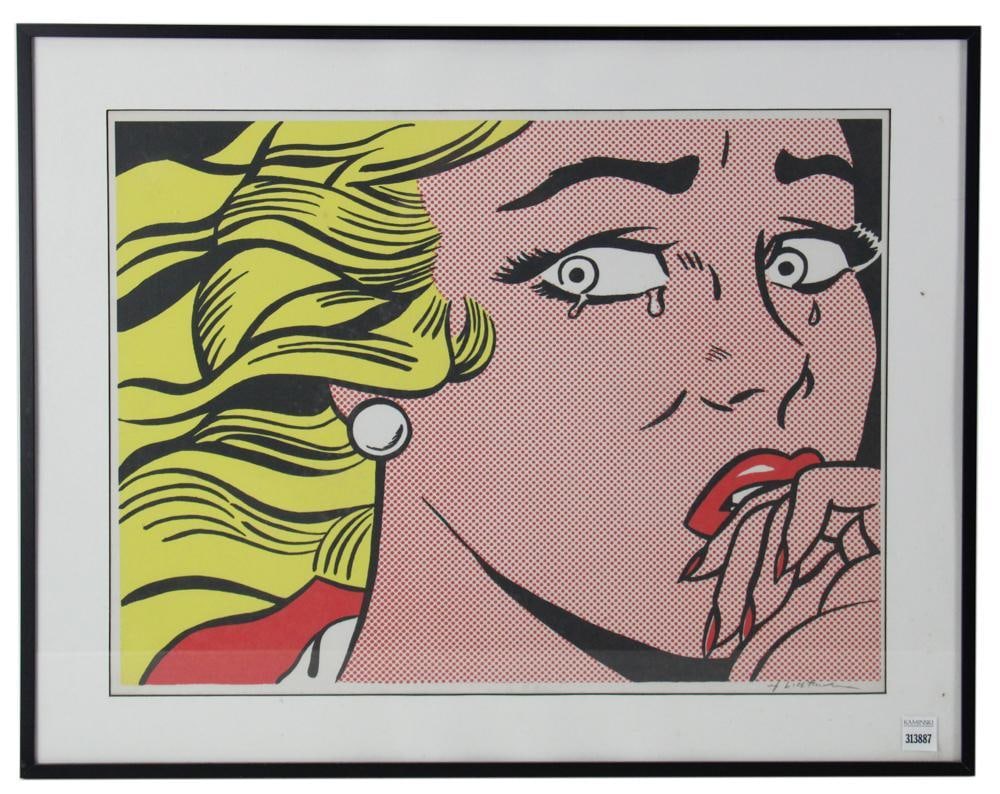 Roy Lichtenstein Print, Framed (1 of 9)