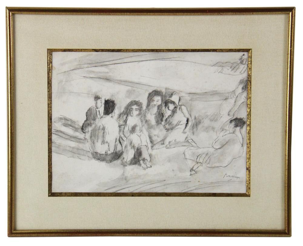 Jules Pascin, Pencil Drawing