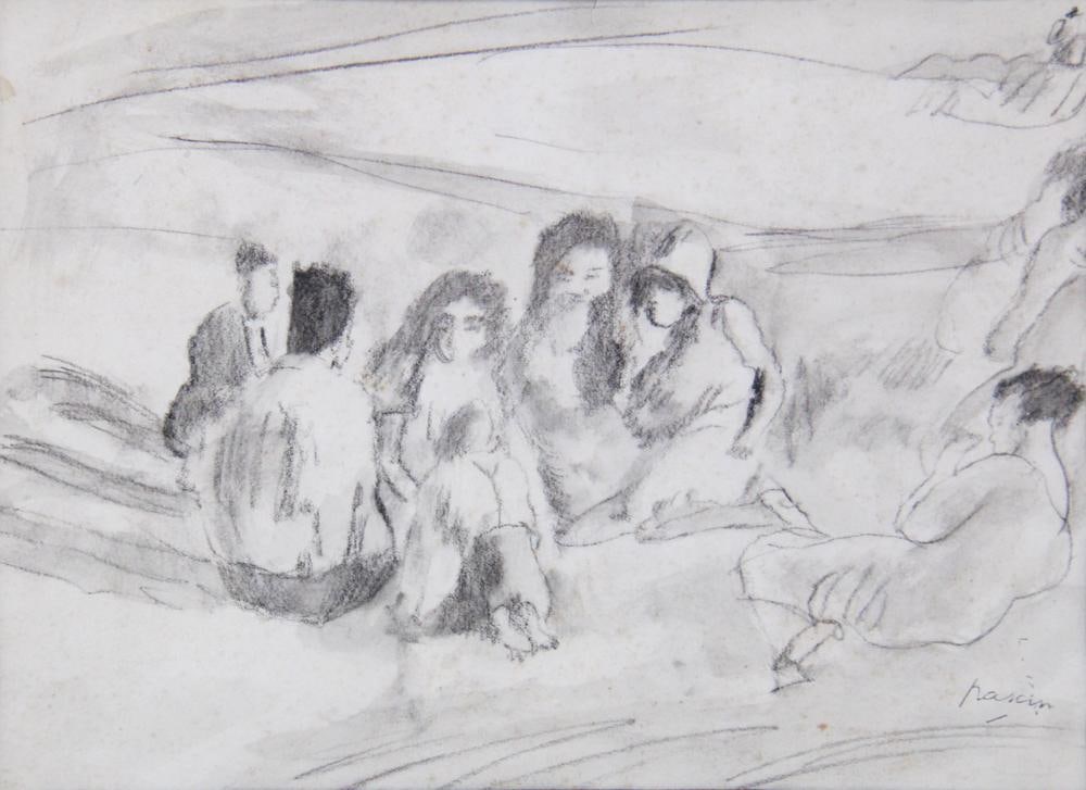 Jules Pascin, Pencil Drawing - 2